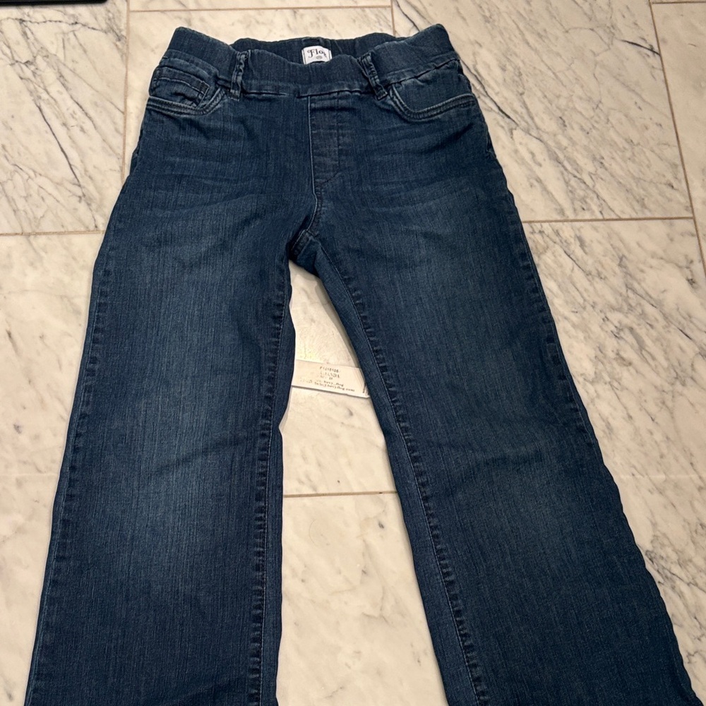 BEVY FLOG Amanda Dark Blue Straight Leg Jeans size 25